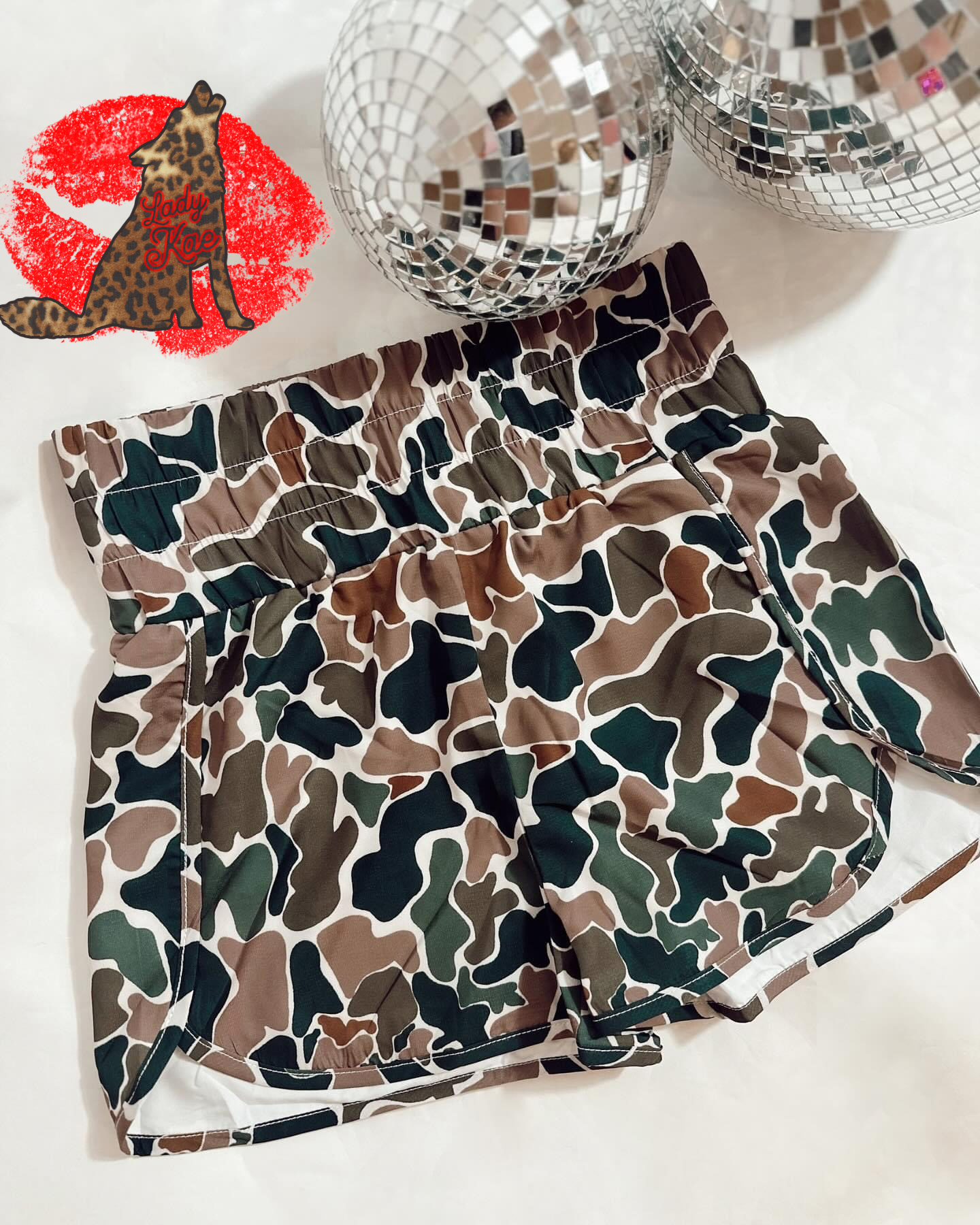 Viral Duck Camo Shorts -RTS